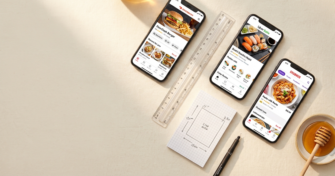 배달의민족·쿠팡이츠·요기요 메뉴사진 규격 총정리 (2026)